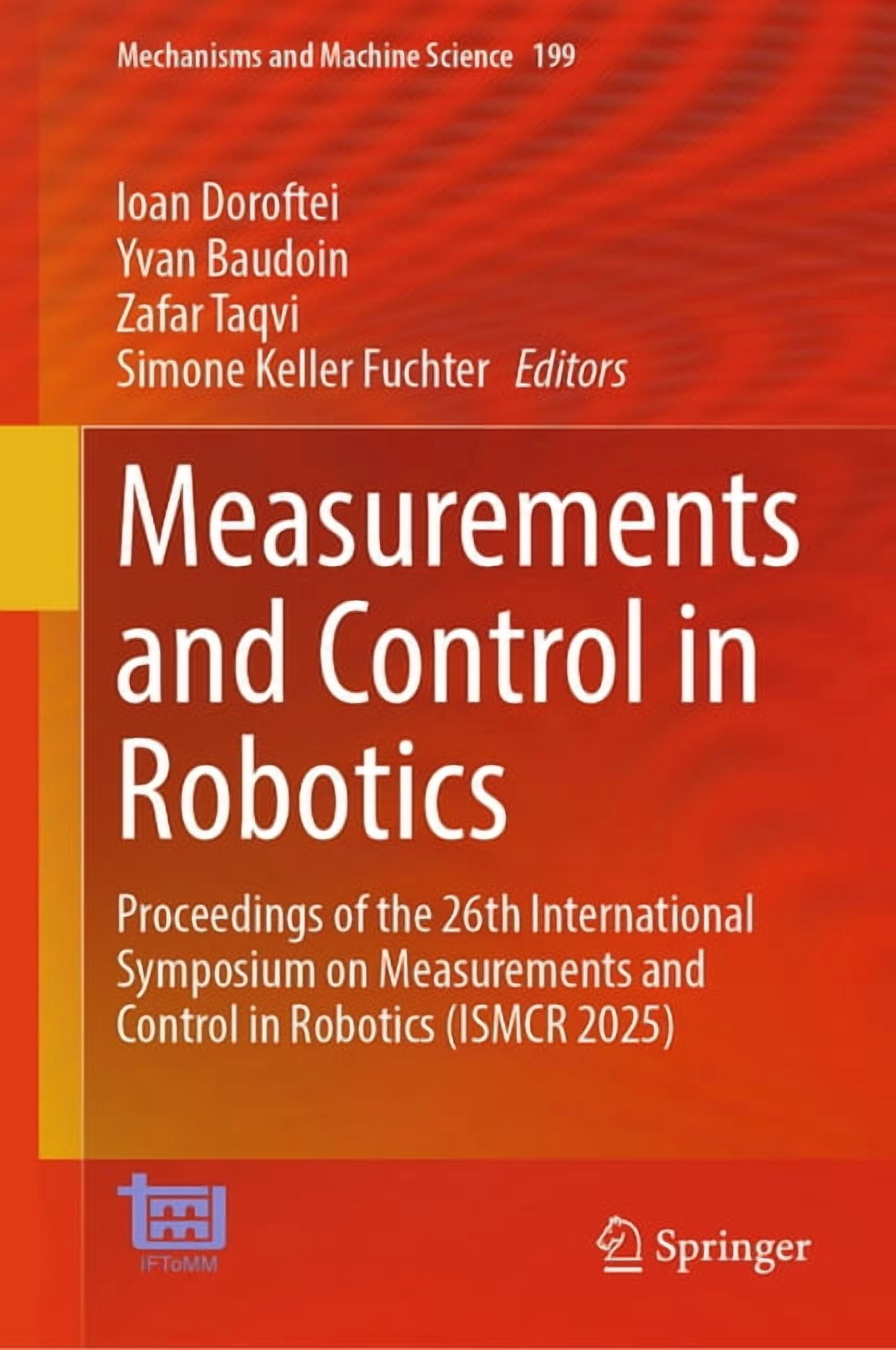 Mechanisms and Machine Science Measurements and Control in Robotics ...