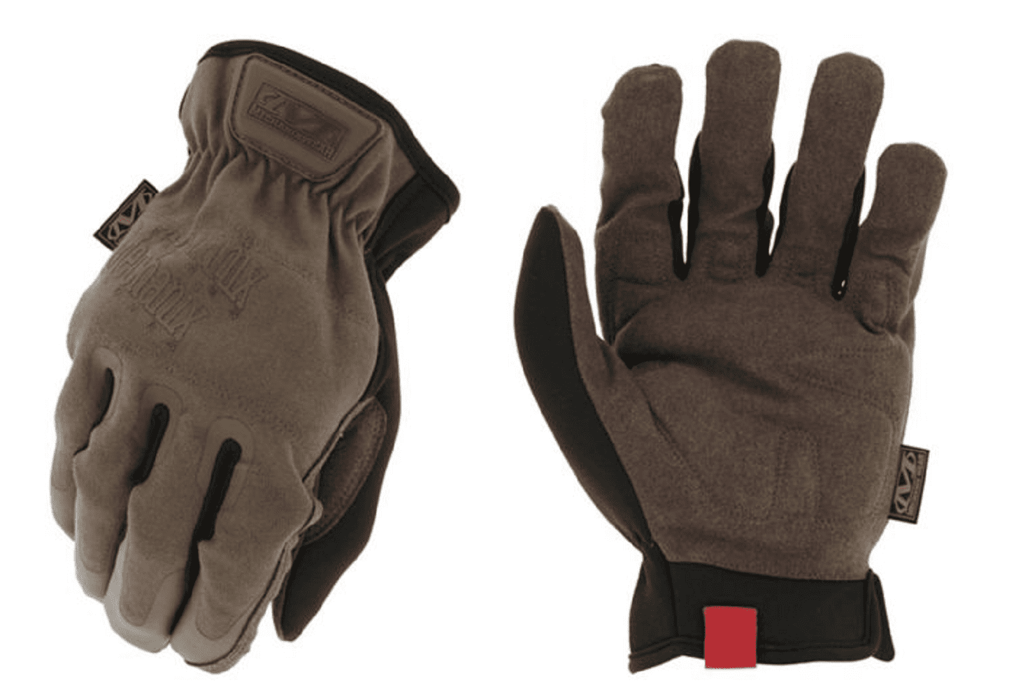 Mechanix Wear CVU-07-010 Men's Canvas Utility Work Gloves, Brown, XL, 1 Pair