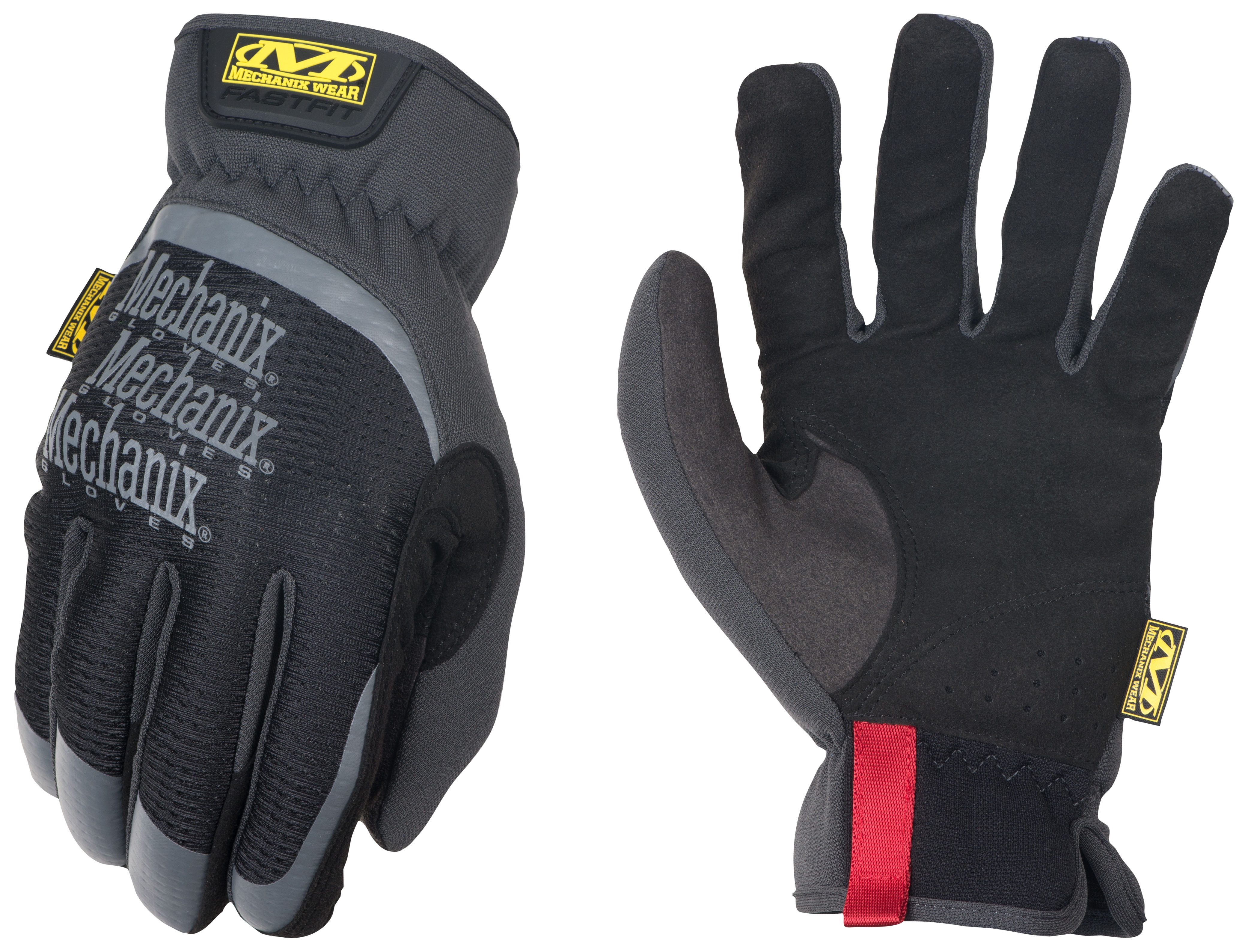 Mechanix Wear Men's SpeedKnit Impact Work Gloves — Black, Large/XL