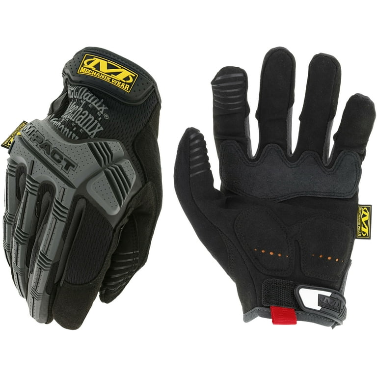 Mechanics Style Padded Palm Glove Large