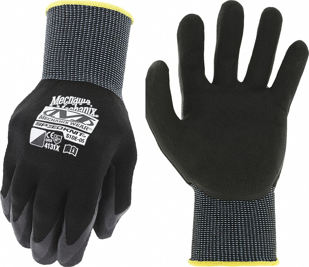 Mechanix Wear Mechanics Gloves,Black,9,PR  S1DE-05-009