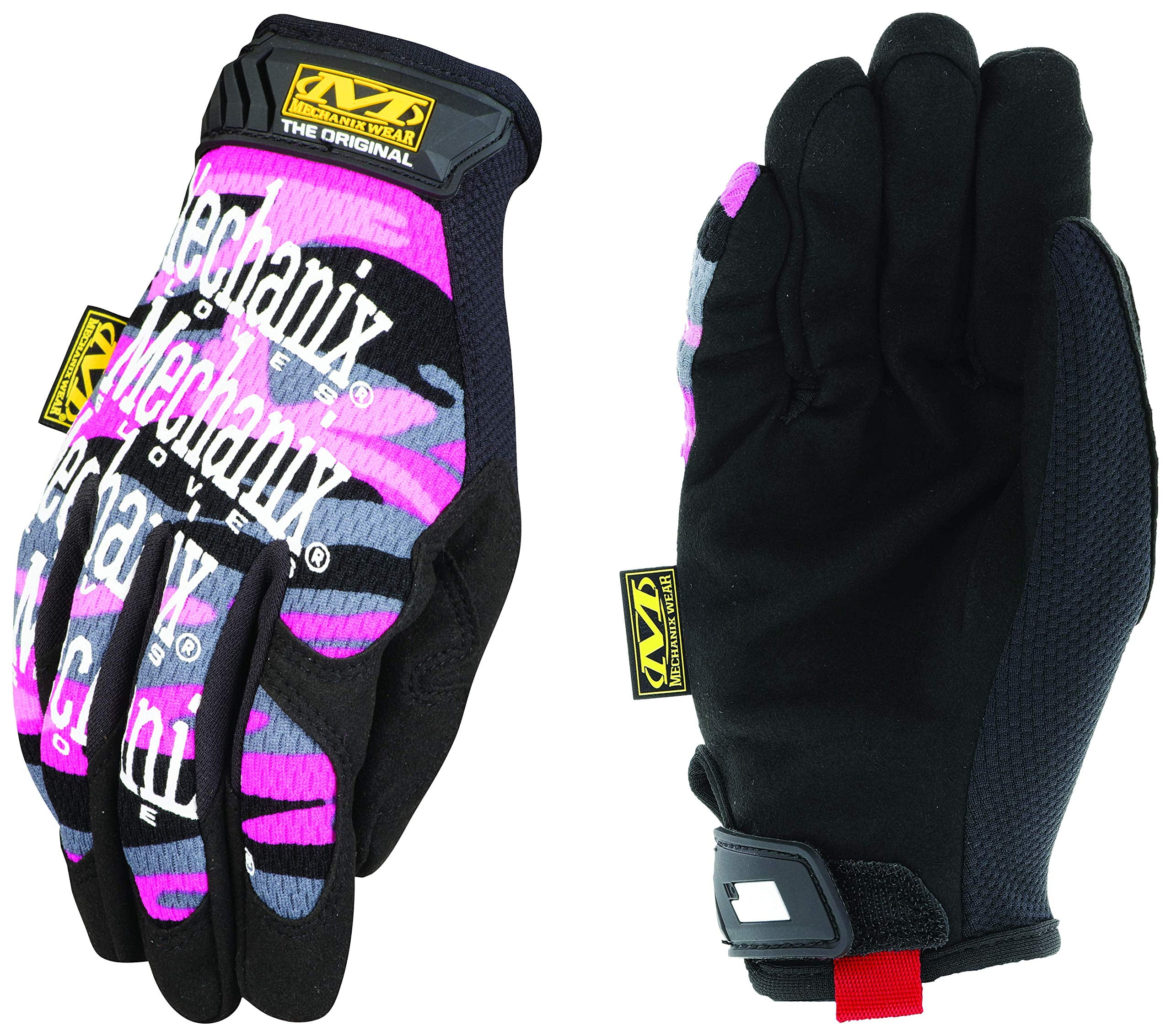 Mechanix Wear Mg-72-530 Large Pink Camo The Original Women'S All-Purpose Glove