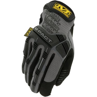 Mechanix Wear M-Pact Black/Grey Gloves - X-Large