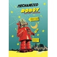 thumbnail image 1 of Mechanized Robot Fine art canvas print (20" x 30"), 1 of 1