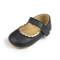 Meckior Baby Girls Dress Shoes Infant Mary Jane Bowknot Flats NoneSlip