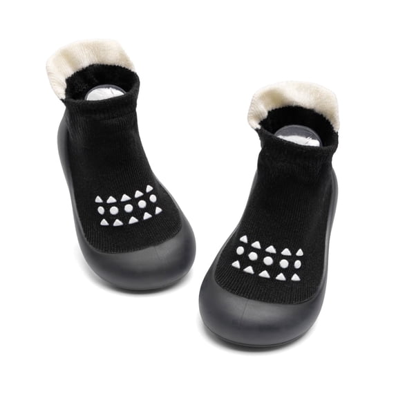 Meckior Baby Sock Shoes Baby Walking Shoes Infant Non-Slip Breathable Slippers Soft Rubber Sole Sneakers for Baby Boys Girls