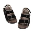 thumbnail image 1 of Meckior Toddler Boy Sandals PU leather Soft Sole Shoe Anti-Slip Shoes for Little Kids, 1 of 9