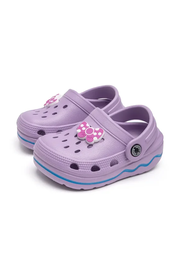 Toddler Boys Girls Garden Clogs Cartoon Slides Shoes Slip On Slipper Water Sandals For Little Kids