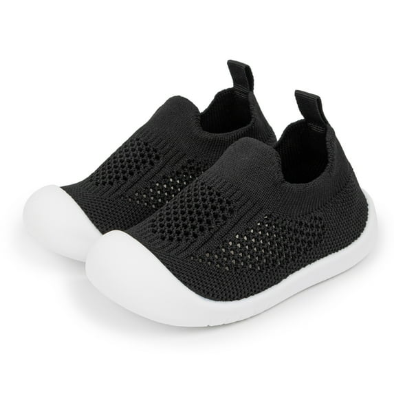 Meckior Toddler Girls Boys Sneakers Breathable Lightweight Mesh Shoes Non Slip Soft Sole for Little Kids