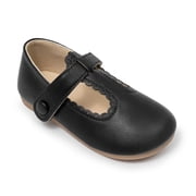 Meckior Toddler Girls Dress Shoes Little Girls Mary Jane Soft Sole Princess Shoes for Little Kids