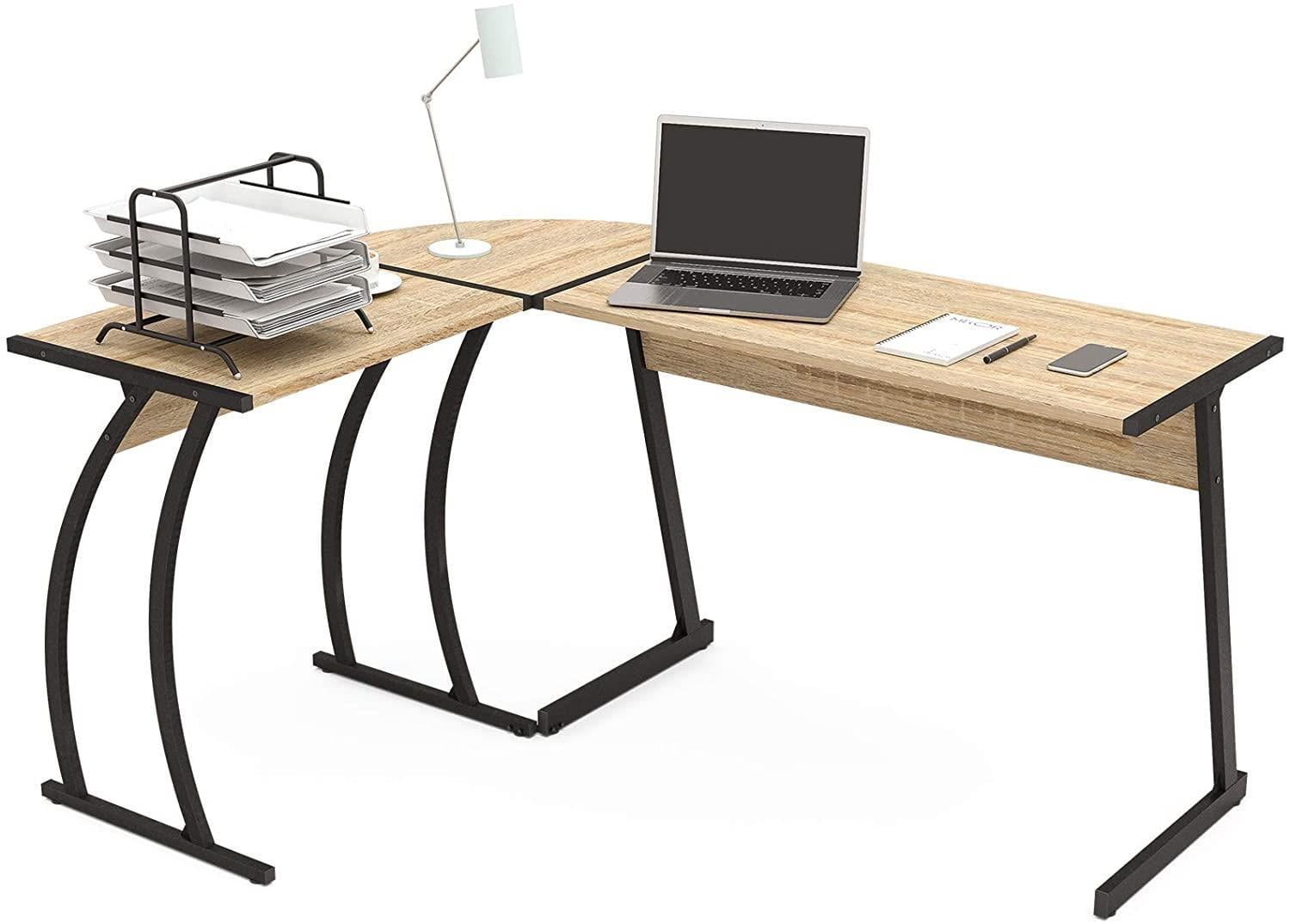 Mecor LShaped Desk Computer Desk Office Workstation Modern Home Study