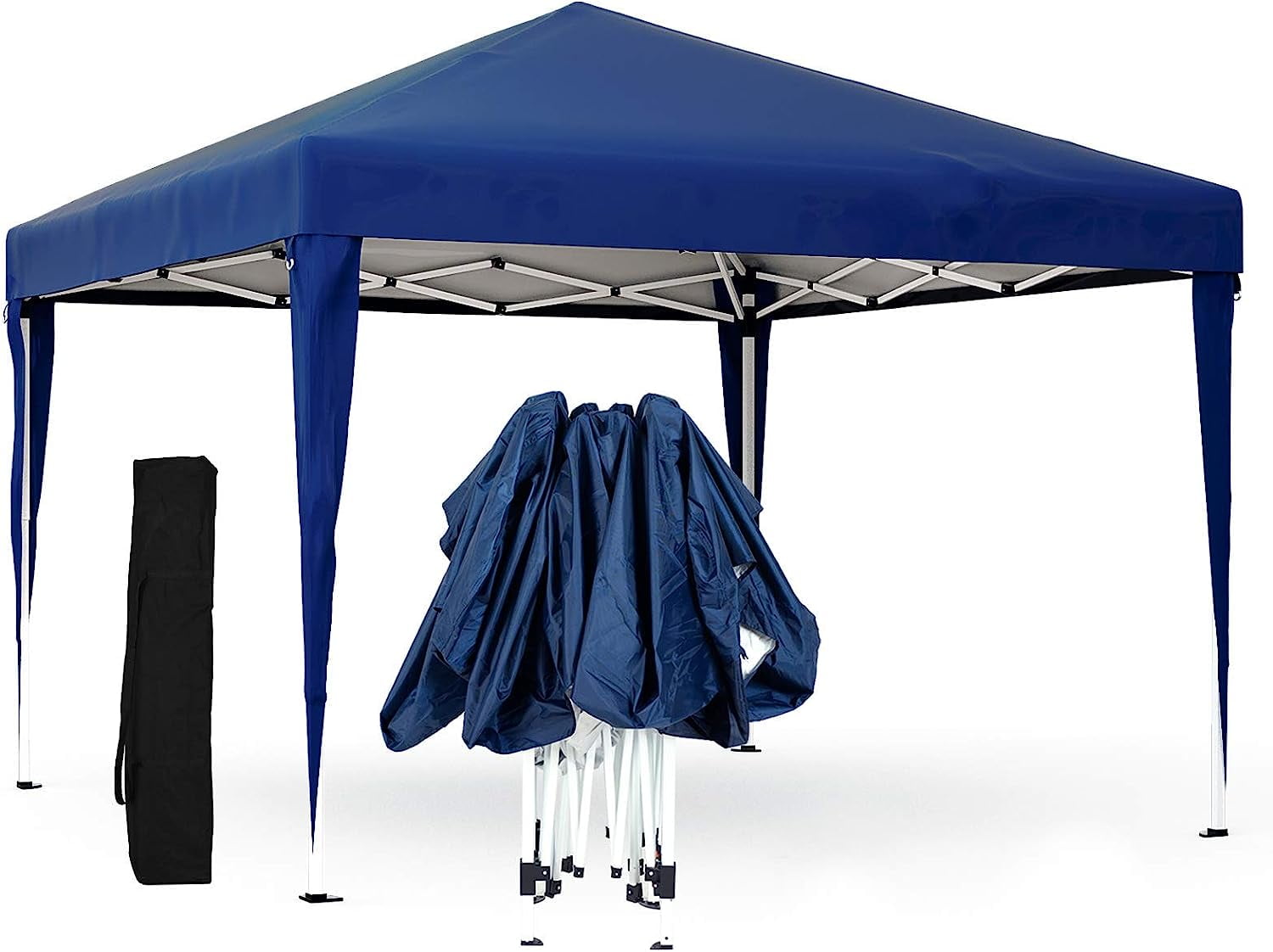 Mecor Outdoor Pop Up Canopy Tent Waterproof Gazebo with Carrying Bag Height Adjustable Tent for Party, Wedding, Outside Events(10’x10’) Sansujyuku sansujyuku.com