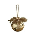 thumbnail image 1 of Mecorevx Christmas Decorations Big Iron Bells Christmas Tree Ornaments, 3.35-inch Diameter(Gold), 1 of 6