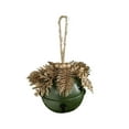 thumbnail image 1 of Mecorevx Christmas Decorations Big Iron Bells Christmas Tree Ornaments, 3.35-inch Diameter(Green), 1 of 6