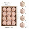 thumbnail image 1 of Mecorevxz 12 Pcs Christmas Ball Ornaments Xmas Tree Painting Balls Xmas Tree Decorations for Christmas Decor,Christmas Gifts (8cm,H), 1 of 2