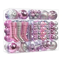 Mecorevxz 150Pcs Christmas Balls Ornaments Shatterproof Electroplated Christmas Pendants for Christmas Decor