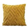 thumbnail image 1 of Mecorevxz 17.72 Inches One Sided Pattern Pillow Cover Cushion Cover Sofa Living Room Decorative Pillow Cover Decorations Suitable for Sofa and Bedroom（Yellow）, 1 of 7