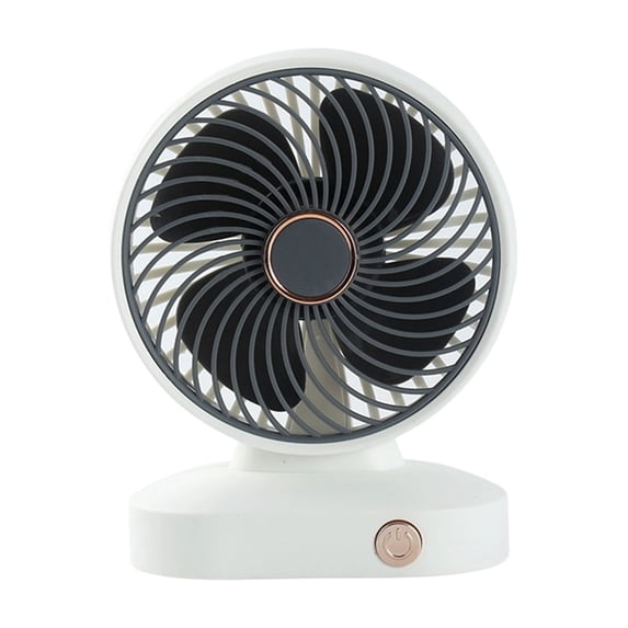 Mecorevxz 3 Speed Desktop Fan USB Charging Small Fan Portable Handheld Small Fan Suitable for Home and Outdoor Use(Gray)