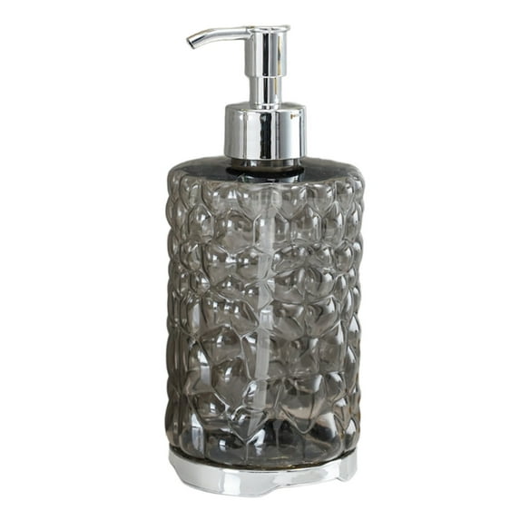 Mecorevxz 420ml Hands Dispenser Bottle Good Looking Hands Bottle Bathroom Kitchen Toilet Hand Wash Station Supplies(Gray)