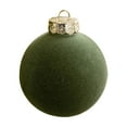 thumbnail image 1 of Mecorevxz 6Pcs Christmas Ball Decorations 3.15Inch Christmas Tree Hanging Ornaments for Christmas Decor,Green, 1 of 7