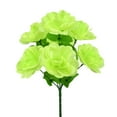 thumbnail image 1 of Mecorevxz 7 Heads Silk Rose Bouquet Artificial Flowers Mini Rose for DIY Wedding Bouquets Centerpieces,Valentines Day(Green), 1 of 8