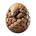thumbnail image 1 of Mecorevxz Carved Resin Easter Eggs with Animals Carvings Suitable for Easter Gifts,Easter Decorations(C), 1 of 7