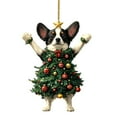 thumbnail image 1 of Mecorevxz Christmas Decorations 3.15Inch Christmas Cute Pet Print Acrylic Hanging Ornaments for Christmas Tree Decor,Christmas Gifts, 1 of 9