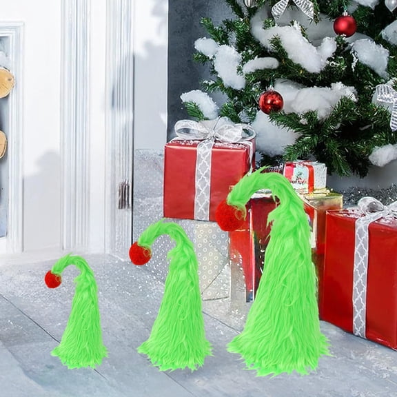 Mecorevxz Christmas Decorations 3Pcs Green Mini Christmas Tree fot Tabletop Decorations,Christmas Gifts