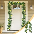 thumbnail image 1 of Mecorevxz Christmas Decorations 6 Ft Artificial Lemon Garland Spring Summer Faux Fruit Garlands for Door Wall Mantle Wedding Party Table Decorations, 1 of 7