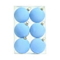 thumbnail image 1 of Mecorevxz Christmas Decorations 6Pcs Velvet Christmas Balls Ornaments 2.36Inch for Christmas Tree Decor,Christmas Decor(Blue), 1 of 7