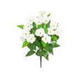 thumbnail image 1 of Mecorevxz Christmas Decorations Artificial Azalea 5 Headed Impatiens Flowers Suitable for Valentines Day(White), 1 of 7