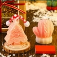 thumbnail image 1 of Mecorevxz Christmas Decorations Christmas Scented Candle Gift Box with Christmas Tree and Xmas Winter Gloves for Christmas Gifts(Pink), 1 of 7
