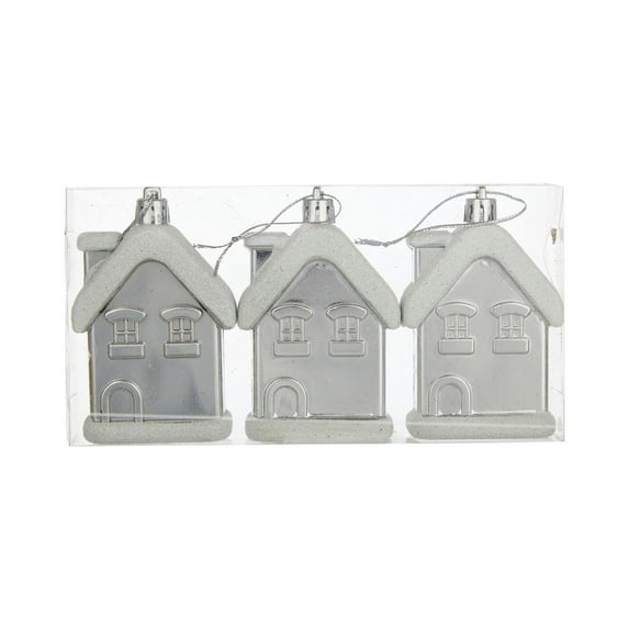 Mecorevxz Christmas Decorations Christmas Snow House,Snow House Pendant Shaped Painted Christmas Decoration for Christmas Decorations