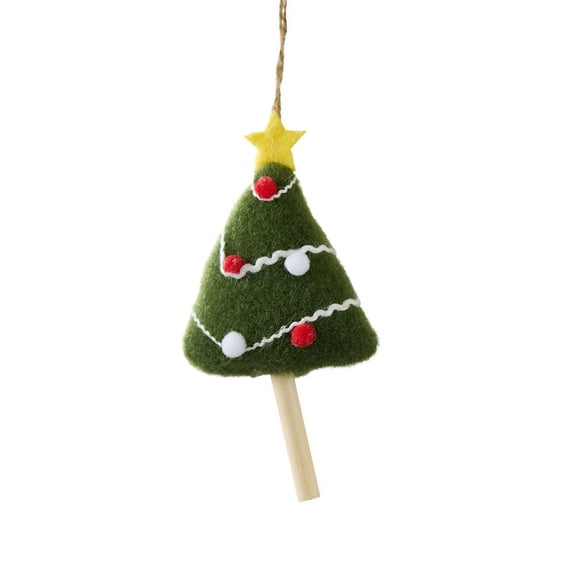 Mecorevxz Christmas Decorations Christmas Tree Shaped Doll Ornaments for Christmas Tree Decorations,Christmas Gifts(C)