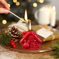 thumbnail image 1 of Mecorevxz Christmas Decorations Christmas Warm Cottage Shape Scented Candle Christmas Gift Souvenir Suitable for Christmas Desktop Decor,Christmas Gifts(Red), 1 of 7