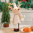 thumbnail image 1 of Mecorevxz Christmas Decorations Christmas Wine Bottle Cover Cute Red Wine Bottle Decoration Bag Christmas Dining Table Ambiance Decoration, 1 of 7