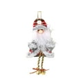 thumbnail image 1 of Mecorevxz Christmas Fabric Hanging Ornaments,Christmas Cute Doll Small Pendant Christmas Tree Hanging Decorations,Car Hanging Decoration(A), 1 of 6