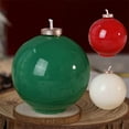 thumbnail image 1 of Mecorevxz Christmas Snowflake Ball Candles Soy Wax Christmas Scented Candles Xmas Table Snowflake Decor Festival Holiday Lovely Ornaments Suitable for Xmas Decor,Christmas Gifts(Green), 1 of 8