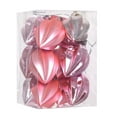 thumbnail image 1 of Mecorevxz Christmas Tree Decorations Set 12Pcs Mini Carambola Hanging Ornaments Xmas Tree Pendant 3" Small Star Fruit Shaped Decor for Christmas Eve Xmas Home Indoor Party Decor(Pink), 1 of 7