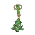 thumbnail image 1 of Mecorevxz Christmas Tree Shaped Keychain Cute Personalized Bag Pendant Genned with Diamonds,Christmas Gifts(green), 1 of 6