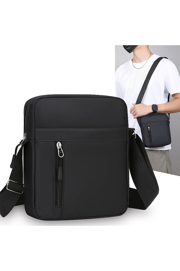 Crossbody Sling Bag for Women & Men,Waterproof Sling Backpack,Lightweight Shoulder Chest Bag for Hiking,Travel(Black)