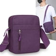 thumbnail image 1 of Mecorevxz Crossbody Sling Bag for Women & Men,Waterproof Sling Backpack,Lightweight Shoulder Chest Bag for Hiking,Travel(Purple), 1 of 7