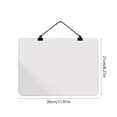 thumbnail image 1 of Mecorevxz Double sided Magnetic Writing Board Memorandum Board Suitable for Office Home Student School White board 5ml(Gray), 1 of 7