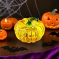 thumbnail image 1 of Mecorevxz Fall Decor Crystal Pumpkin Artificial Fruit Glassware Halloween Decorations Pumpkin Decorative Item Home Crystal Decorative, 1 of 7