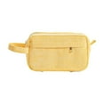thumbnail image 1 of Mecorevxz High End Corduroy Pencil Case Storage Bag, Large Capacity Value Student Office Supply(Yellow), 1 of 4
