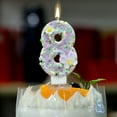 thumbnail image 1 of Mecorevxz Ice and Snow Digital Candles,Blue and White Glitter Birthday Number 8 Candles,Snowflake Glitter 8th Candles for Kids Adults Birthday Wedding Anniversary Party Supplies, 1 of 7