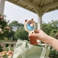 thumbnail image 1 of Mecorevxz Mini Portable Fan - Rechargeable Handheld Fan,Personal Small Hand Gifts for Travel, Lash, Makeup, Eyelash, Women - USB(A), 1 of 7