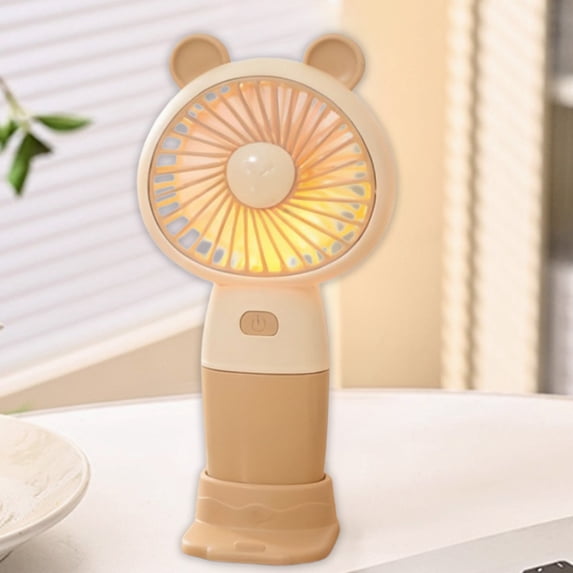 Mecorevxz Mini Portable Fan - Rechargeable Handheld Fan,Personal Small Hand Gifts for Travel, Lash, Makeup, Eyelash, Women - USB(F)