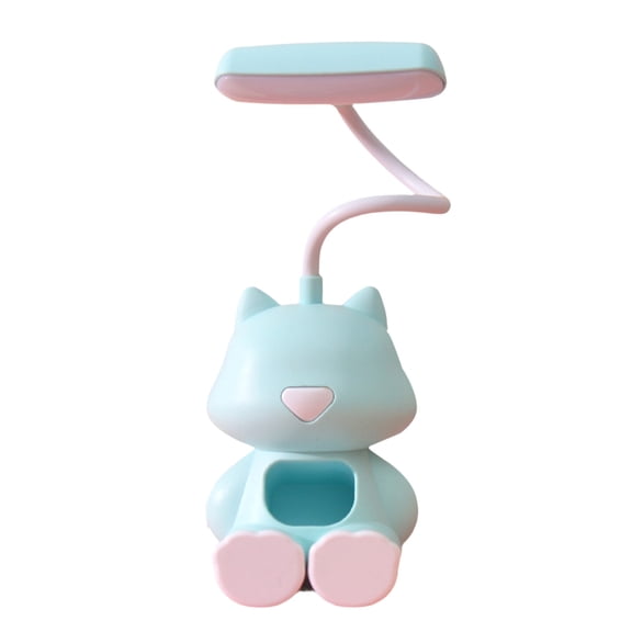 Mecorevxz Nightlight Reading Desk Lamp, Lighting Bedhead Ornament, Mobile Phone Stand, Charging, Green, USB Rechargeable, 250mAh, Portable, Cute Design(Green)