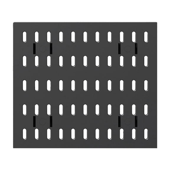Mecorevxz No Punch Pegboard Wall Mount Multi Functional Drains Basket Storage Rack Suitable for Kitchen Wall Mounted Organizer(Black)